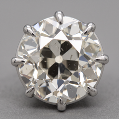 GIA Certified 2 Carat Old European Cut Diamond Two-Tone Solitaire Ring