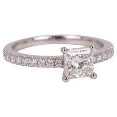Tiffany & Co. Novo Princess Diamant-Verlobungsring aus Platin