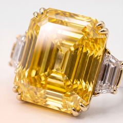Diamond Yellow Gold Ring