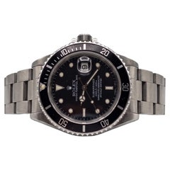 Rolex Submariner 16800 Stainless Steel Black Dial Wrist Watch