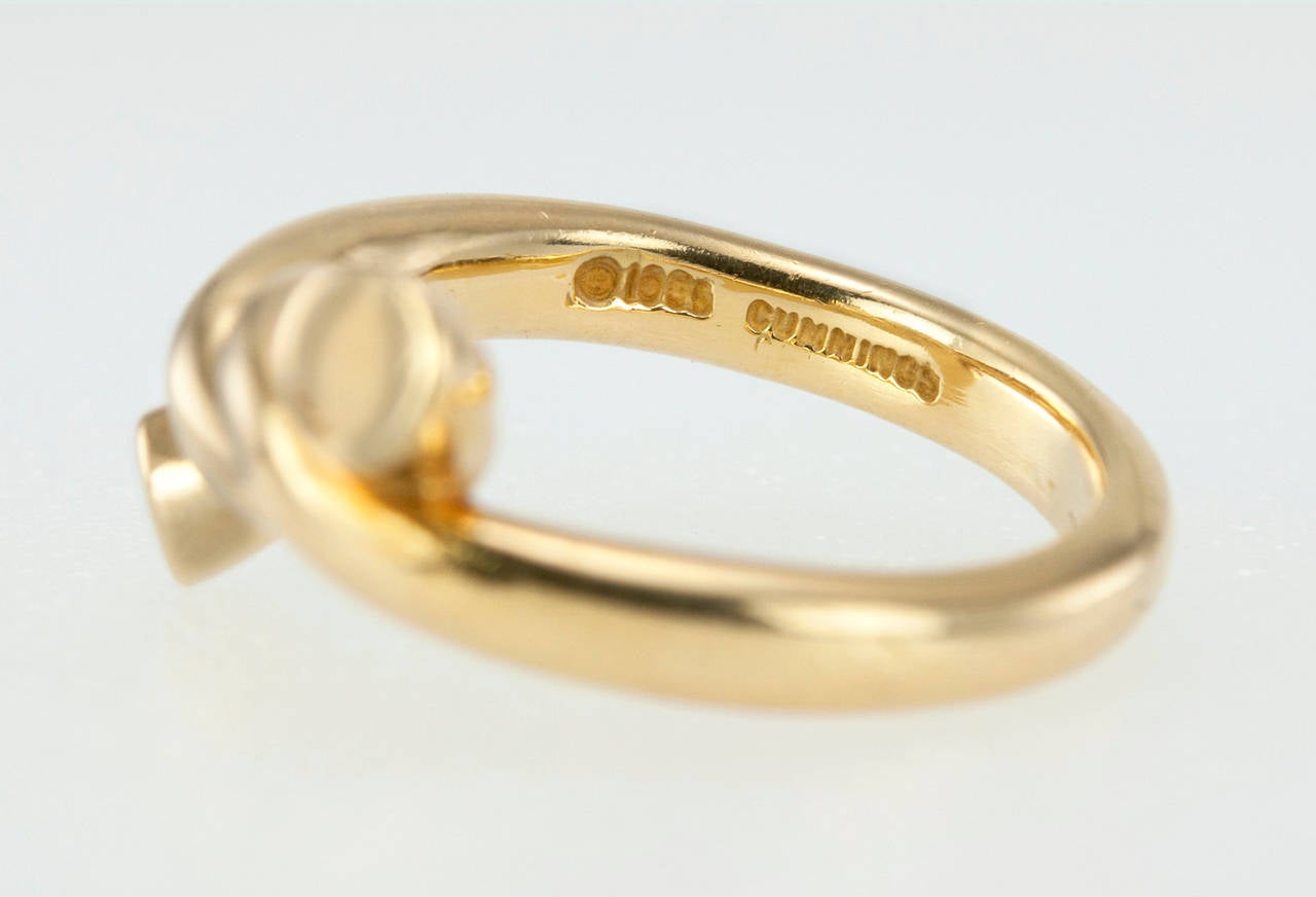 Angela Cummings Gold Twist Ring For Sale 2