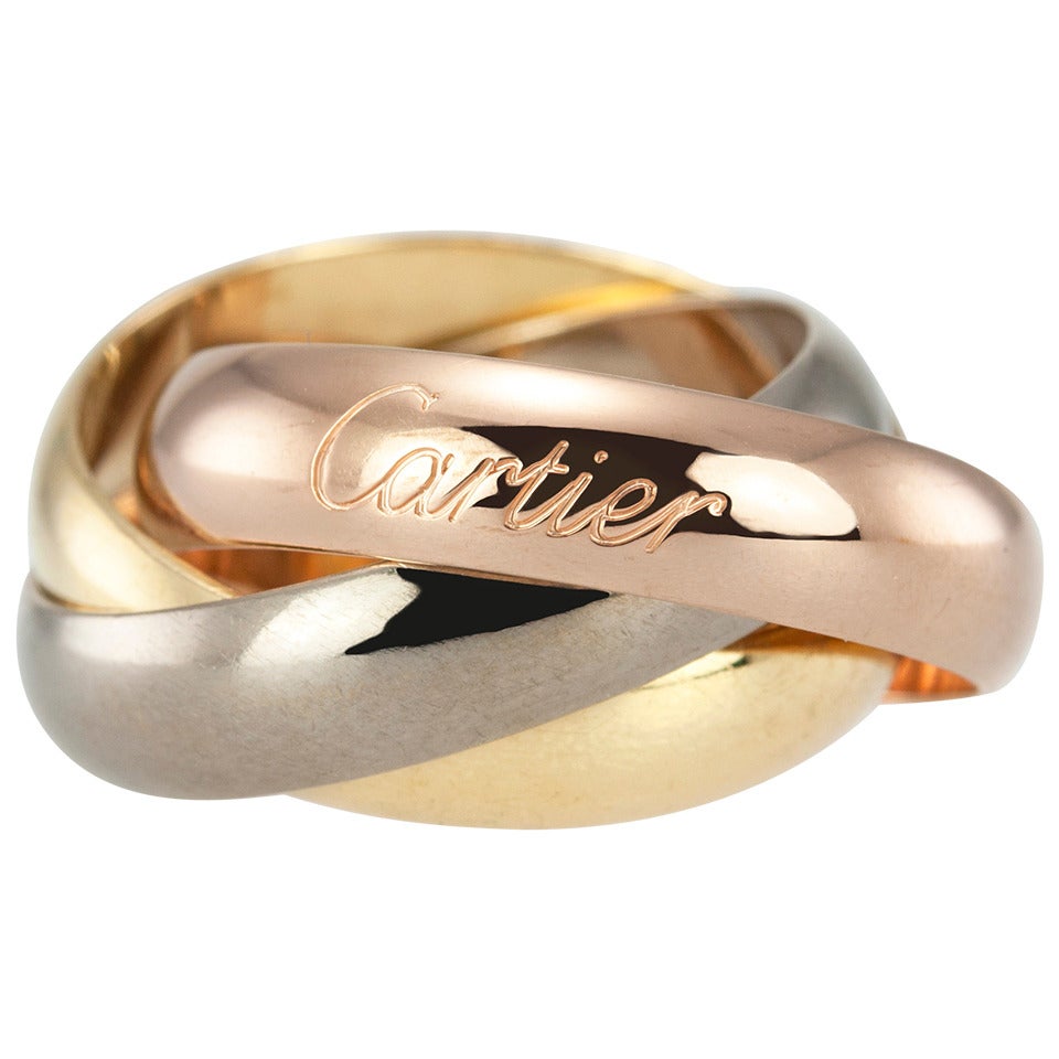 Cartier Trinity Gold Large Model Ring