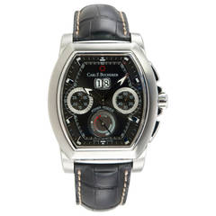 Carl F. Bucherer Stainless Steel Patravi T-Graph Wristwatch