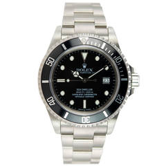 Used Rolex Stainless Steel Sea-Dweller Chronometer Wristwatch Ref 16600