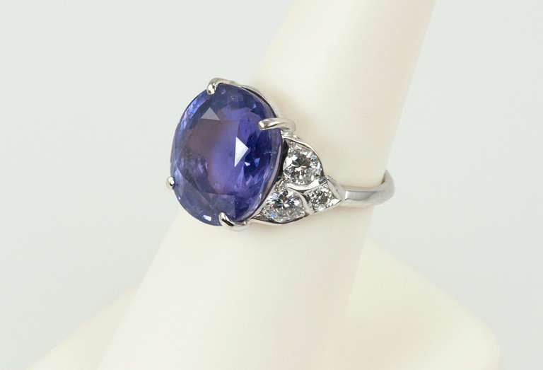 Color Change Sapphire Ring 1
