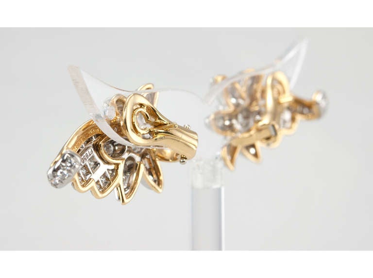 Tiffany & Co. Schlumberger Shooting Star Diamond Earrings 1
