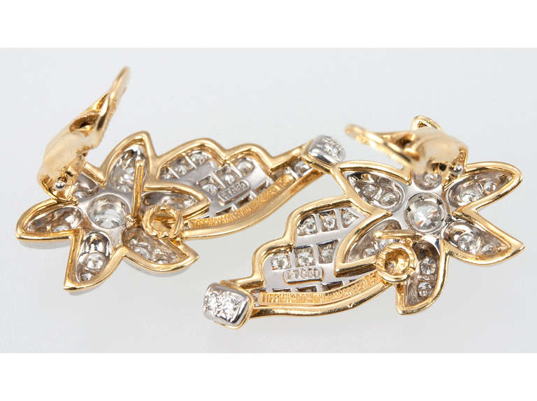 Tiffany & Co. Schlumberger Shooting Star Diamond Earrings 5