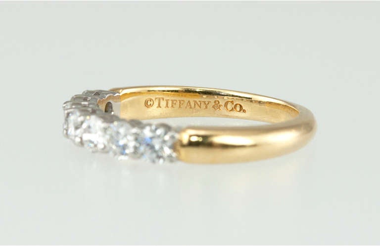 Tiffany & Co. Half-Circle Diamond Band 1990s 4