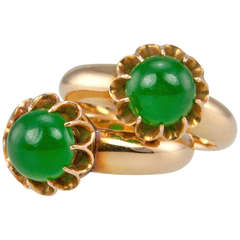 Pair of Jade Rings