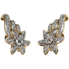 Tiffany & Co. Schlumberger Shooting Star Diamond Earrings