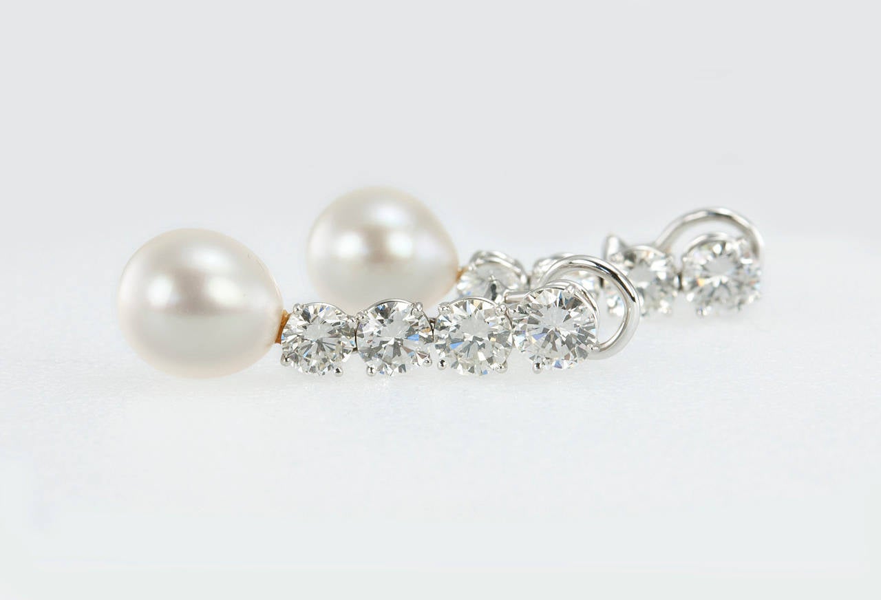 bulgari pearl earrings