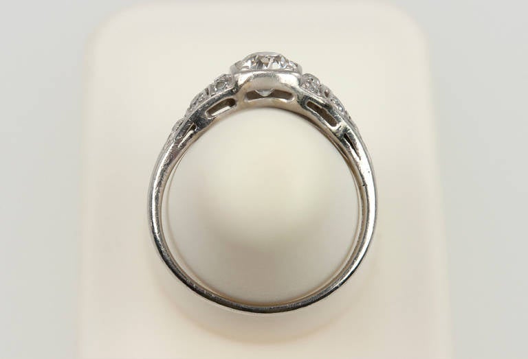 Interesting Art Deco Diamond Ring 5