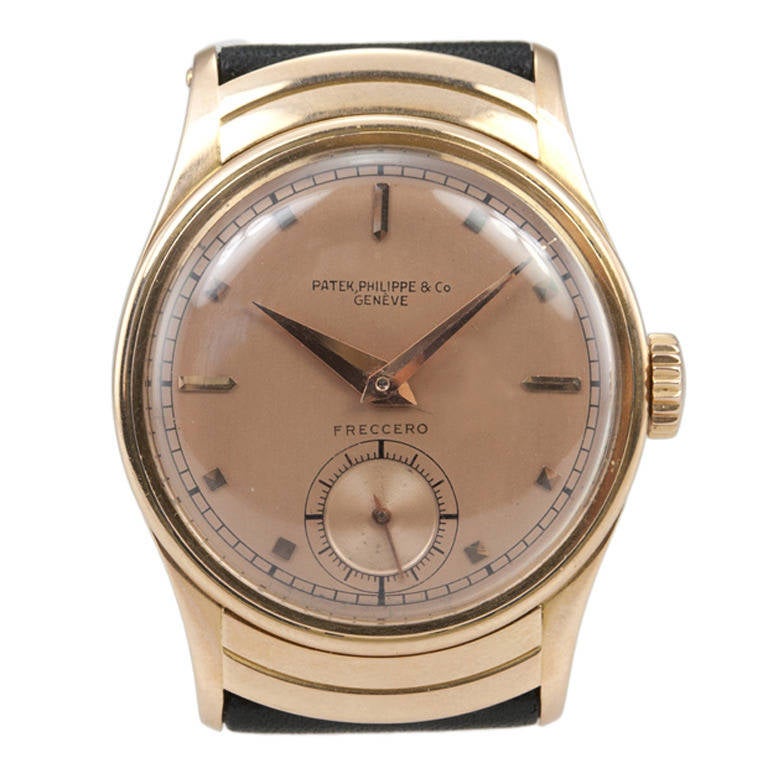 Patek Philippe Rose Gold Freccero Wristwatch circa 1930's