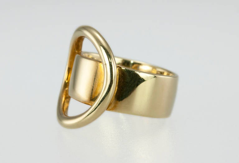 Cartier Dinh Van Gold Abstract Ring 1