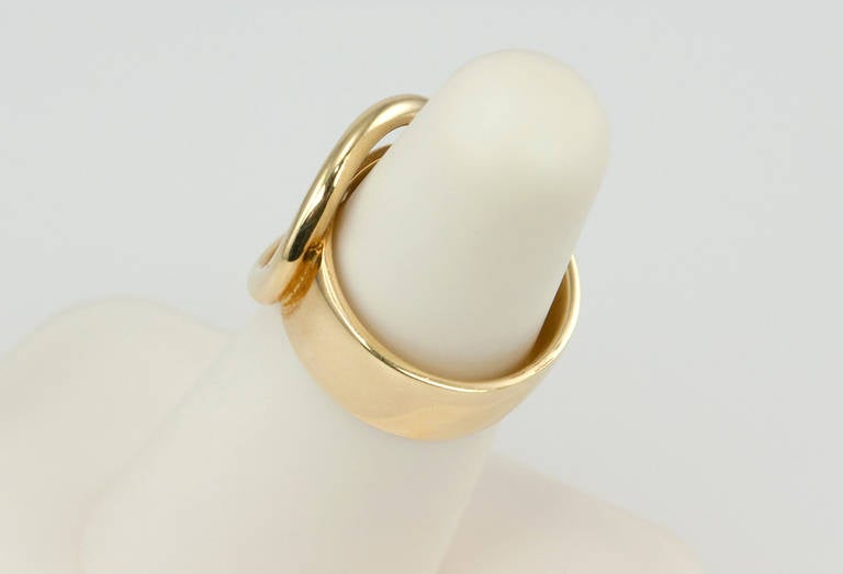Cartier Dinh Van Gold Abstract Ring 2