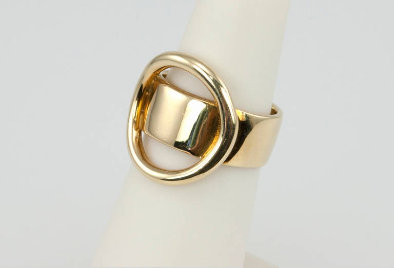 Cartier Dinh Van Gold Abstract Ring 3