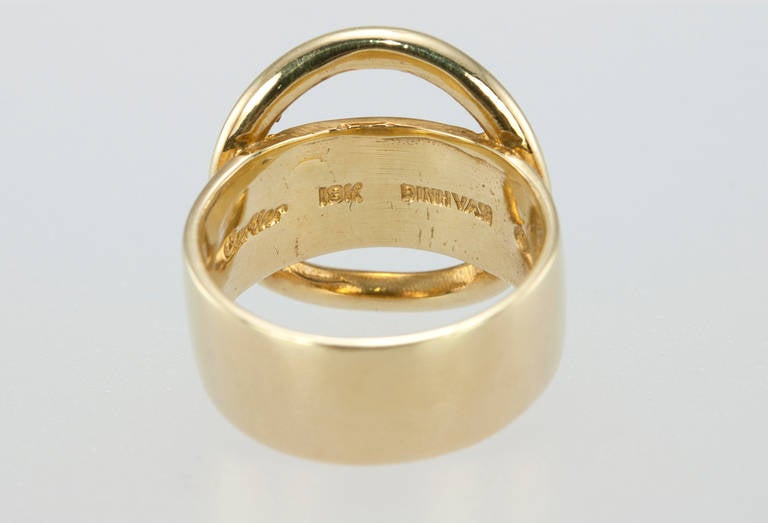 Cartier Dinh Van Gold Abstract Ring 4
