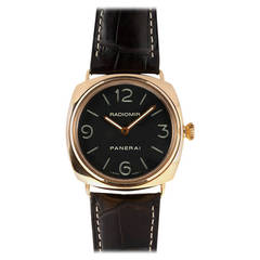 Panerai Rose Gold Radiomir PAM 231 Wristwatch
