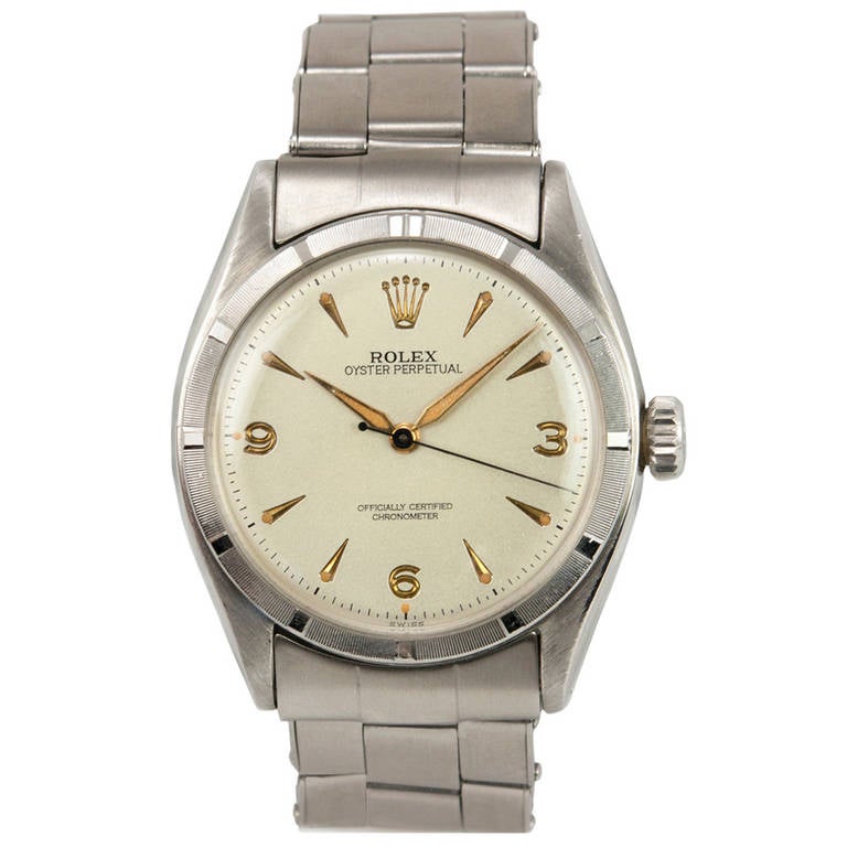 Rolex Stainless Steel Oyster Perpetual Wristwatch Ref 6082 circa 1964 at  1stDibs | rolex oyster 6082, rolex 6082