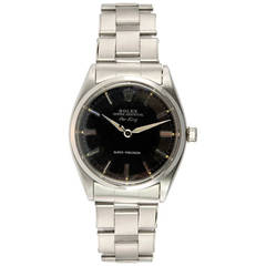 Rolex Stainless Steel AIr-King Wristwatch Ref 5500 circa 1960
