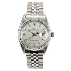 Vintage Rolex DateJust Steel Wristwatch, Ref 1601,  1970