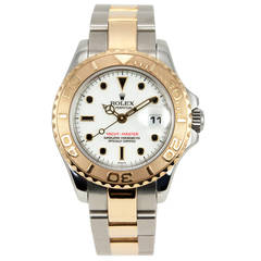 Rolex Lady's Stainless Steel and Yelllow Gold Yachtmaster Wristwatch  2001