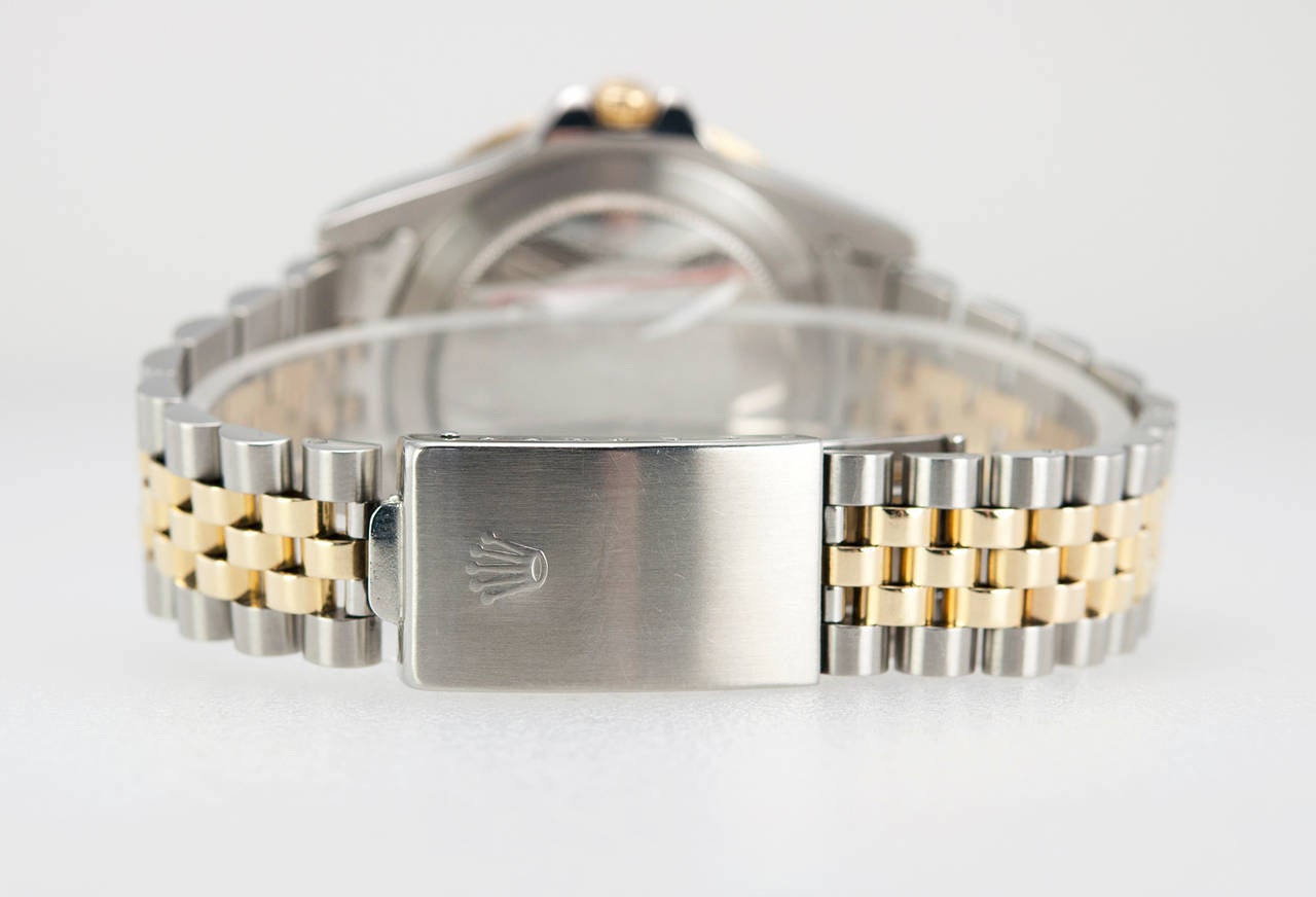 Rolex Stainless Steel and Yellow Gold GMT-Master Wristwatch Ref 16753  1982 1