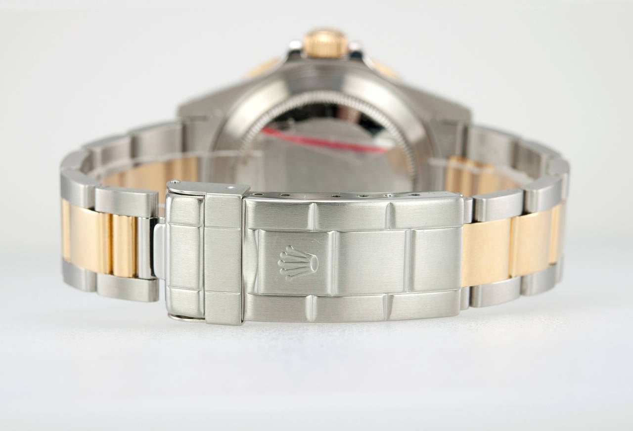 Rolex Stainless Steel and Yellow Gold Submariner Wristwatch Ref 16613 1991 1