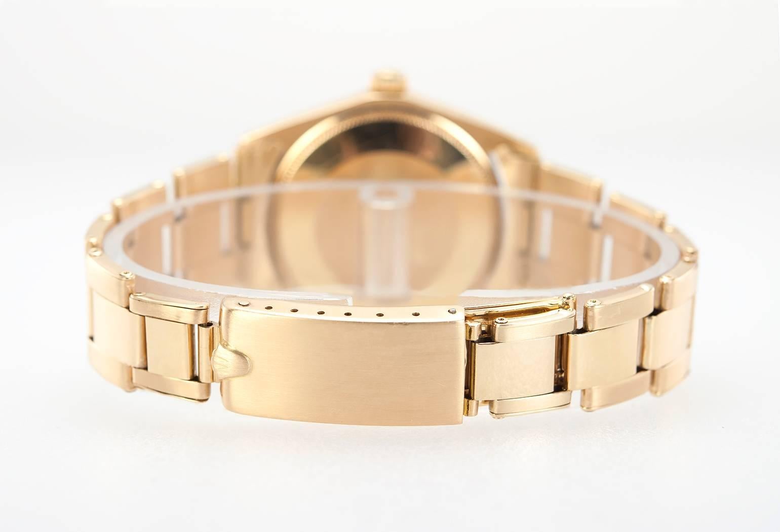 Rolex yellow gold Zephyr automatic wristwatch Ref 1008 1