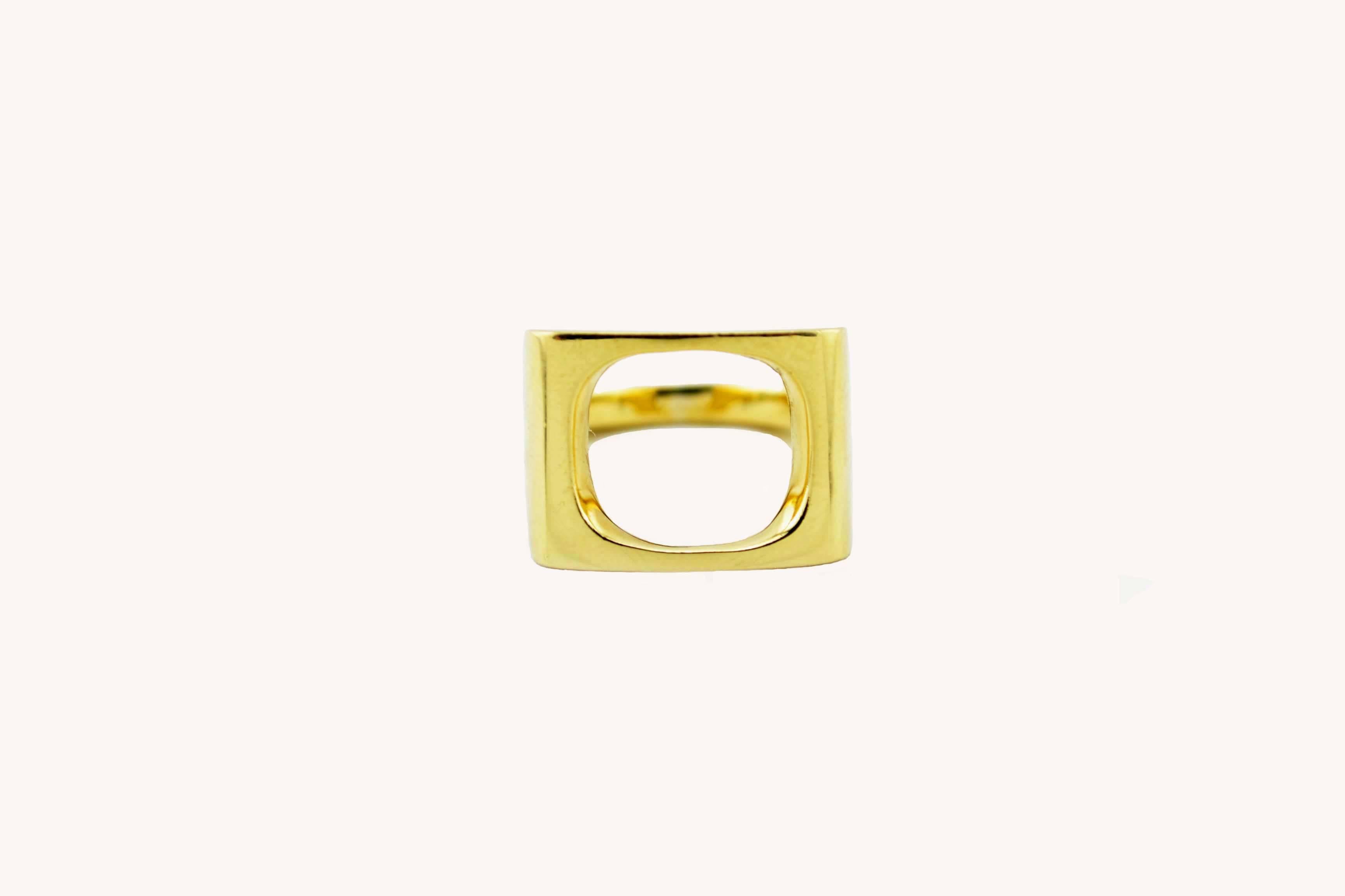 1970s Cartier Dinh Van Gold Ring  1