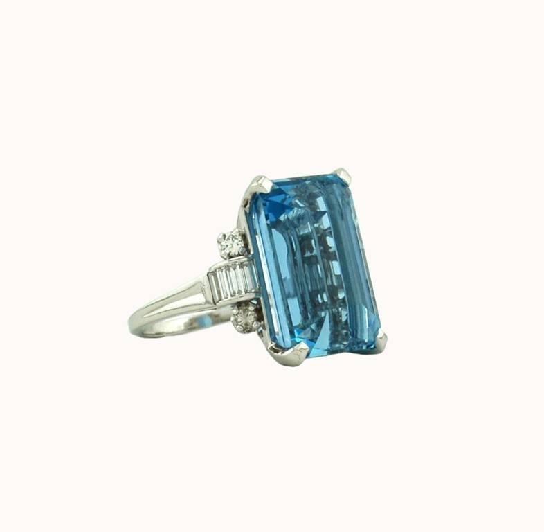 tiffany aquamarine ring