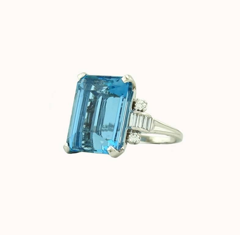 aquamarine ring tiffany