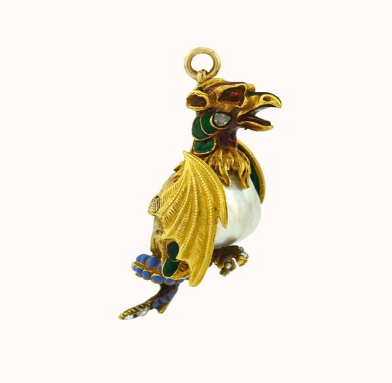 gold dragon pendant necklace