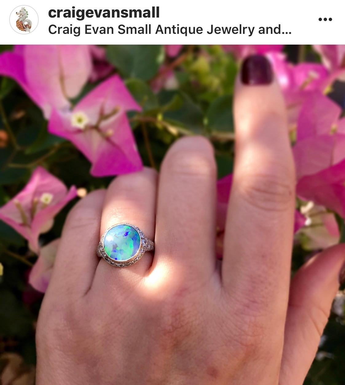 J.E. Caldwell Opal Ring For Sale 4