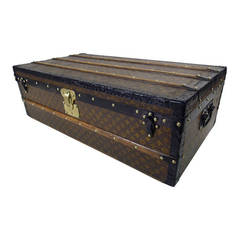 Vintage Louis Vuitton Cabin Monogram Trunk  101 cm   1930's / Malle