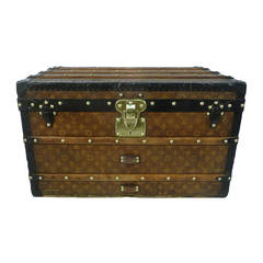 Pair Of Louis Vuitton Steamer Trunk Locks at 1stDibs