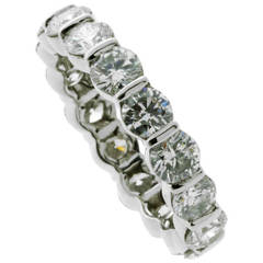 Tiffany & Co. Diamond Platinum Eternity Ring