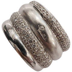 Pomellato Diamond White Gold Ring
