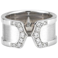 Cartier Décor de Cartier 18k White Gold and Diamond Ring
