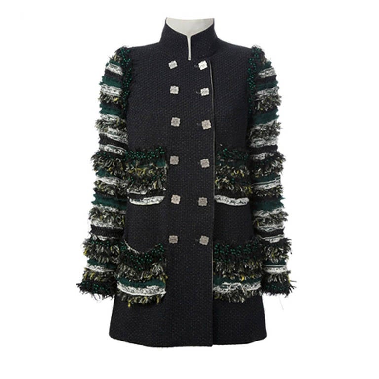 Chanel Vintage Double Breasted Coat