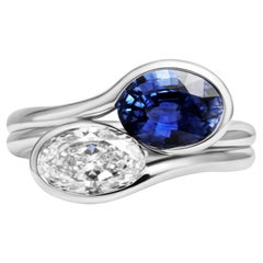 GIA Certified Bezel Set Toi De Moi Ring