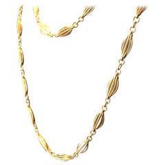 French Antique Gold Chain
