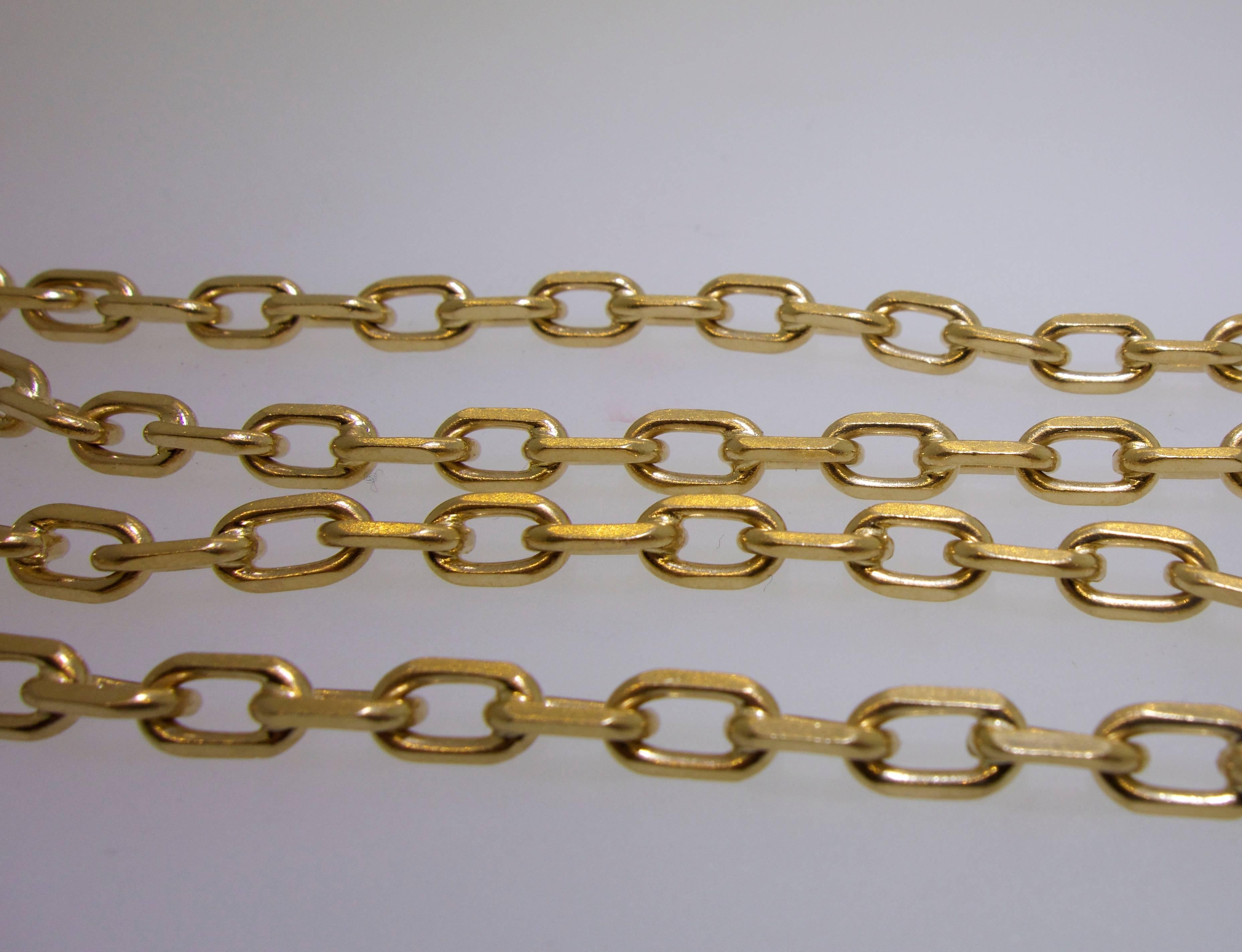 Long Gold Chain 1