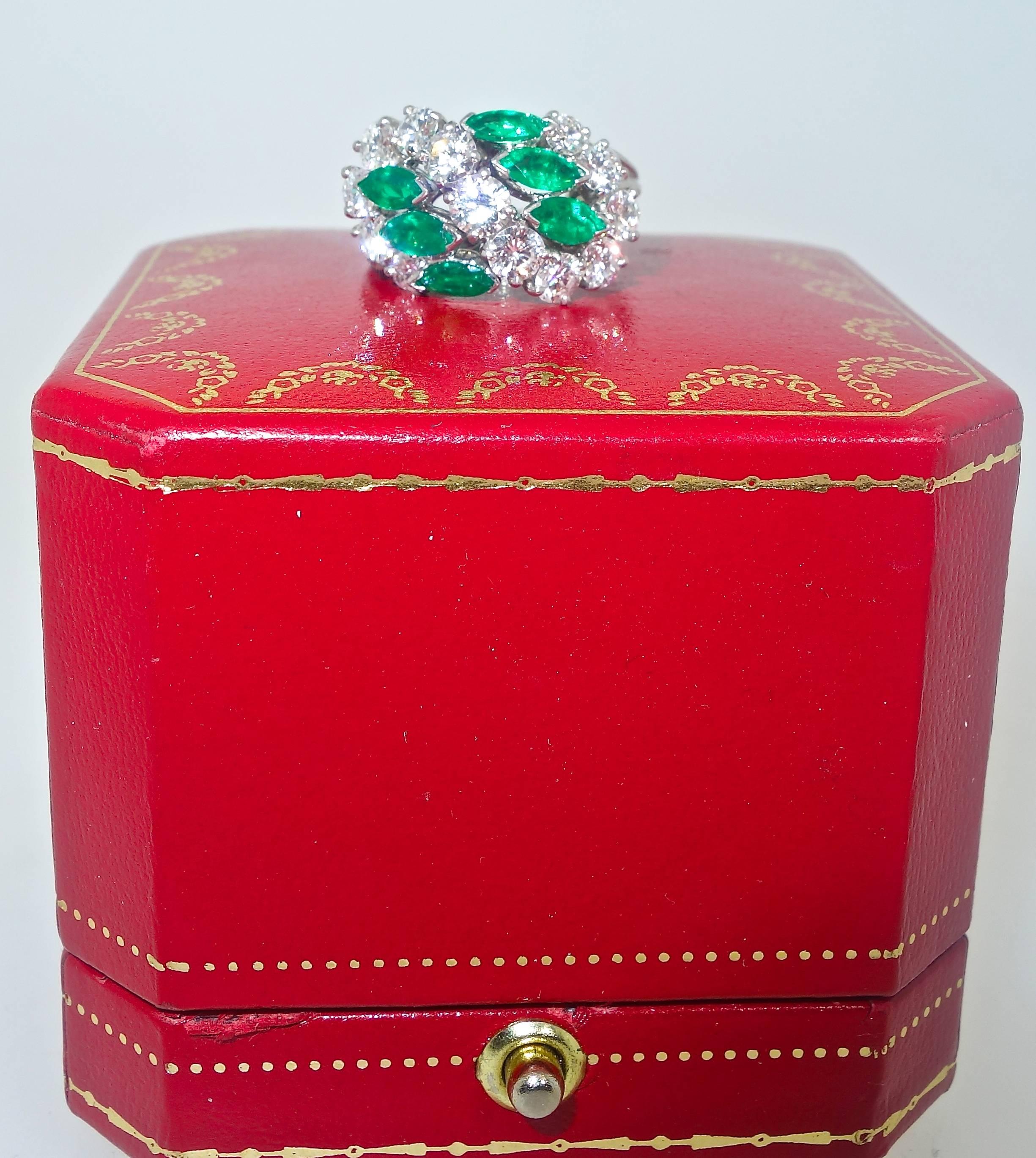 cartier emerald rings