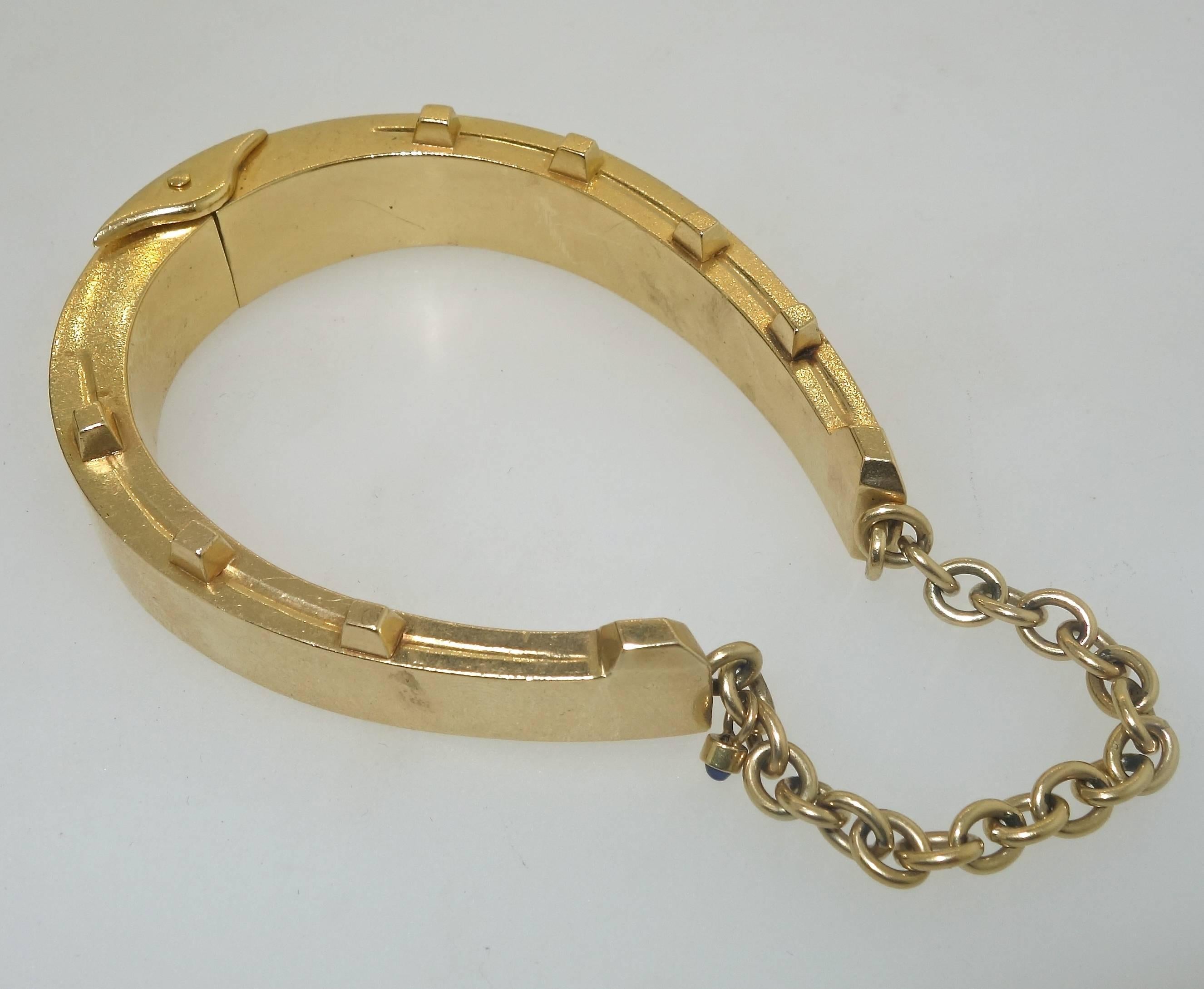 unusual gold bracelets