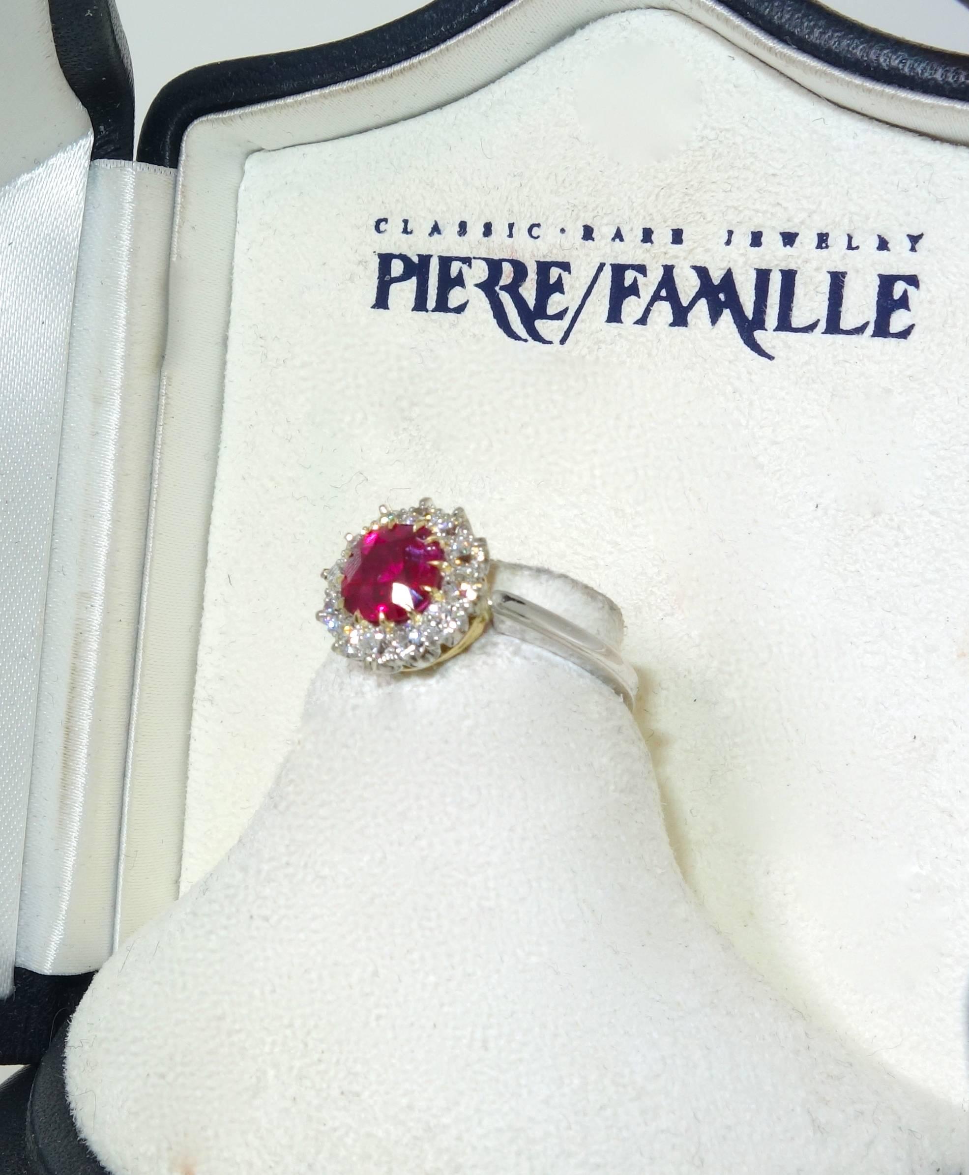 burmese ruby ring vintage