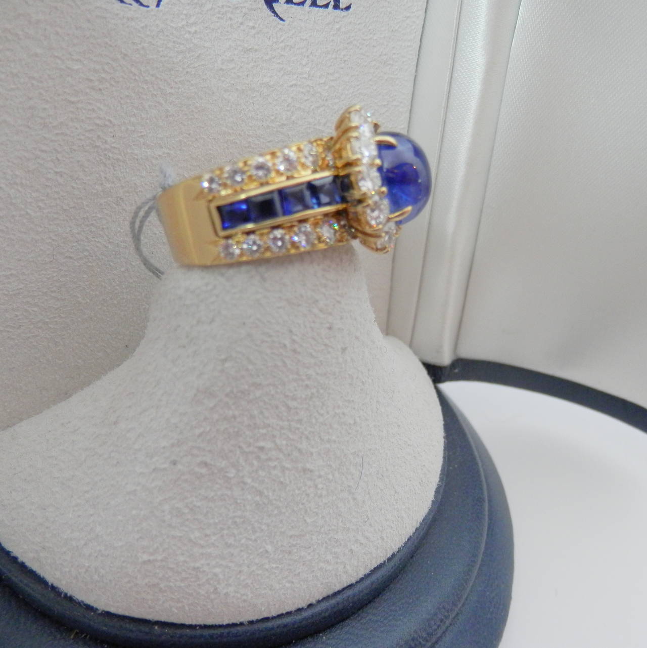Van Cleef & Arpels Sapphire  Diamond Ring