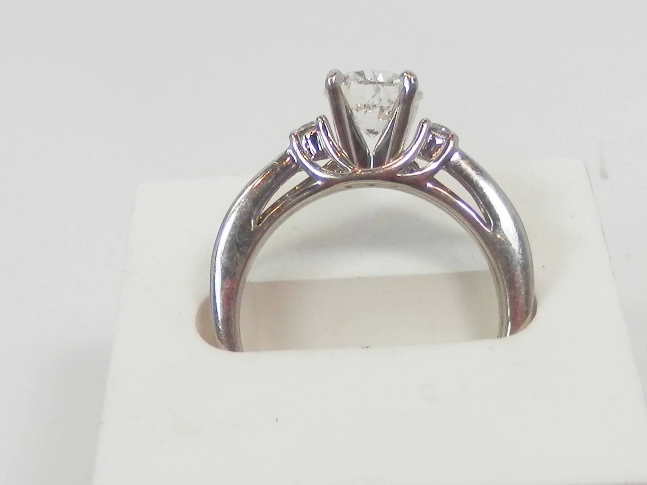 Contemporary Bulgari Diamond Platinum Ring