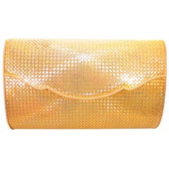 Retro Cartier Woven Gold Purse