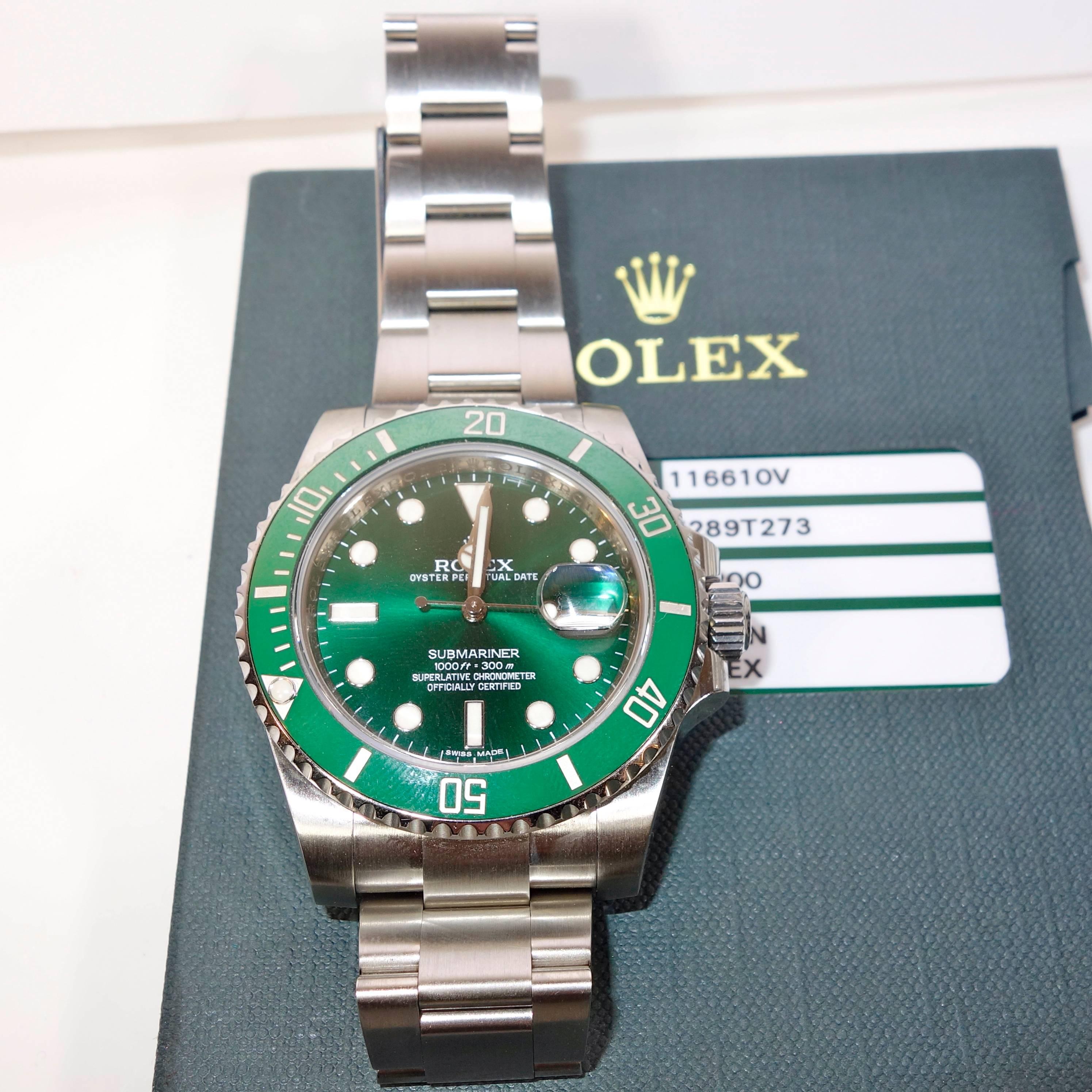 rolex hulk for sale